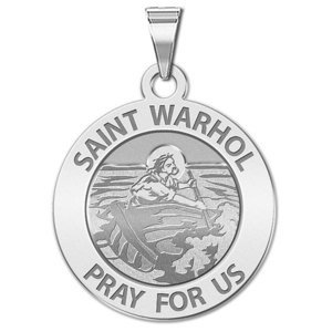 Saint Warhol Religious Medal    EXCLUSIVE 
