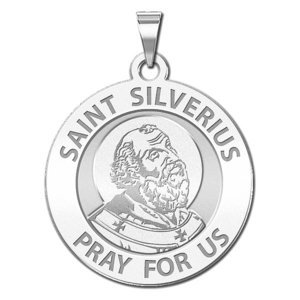 Pope Saint Silverius Religious Medal  EXCLUSIVE 
