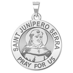 Saint Junipero Serra Religious Medal  EXCLUSIVE 