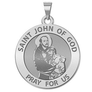 Saint John of GOD Religious Medal  EXCLUSIVE 