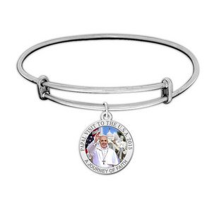 Pope Francis Color Expandable Bracelet W  Papal Visit Washington D C  2015