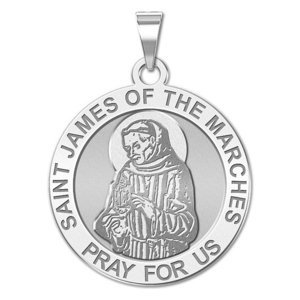 Saint James of the Marches Religious Medal  EXCLUSIVE 