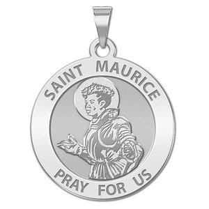 Saint Maurice Religious Medal  EXCLUSIVE 