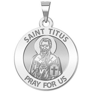 Saint Titus Religious Medal   EXCLUSIVE 