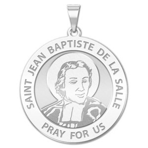 Saint Jean Baptiste de la Salle Religious Medal  EXCLUSIVE 