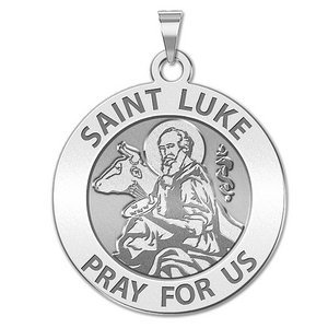 Saint Luke Religious Medal  EXCLUSIVE 
