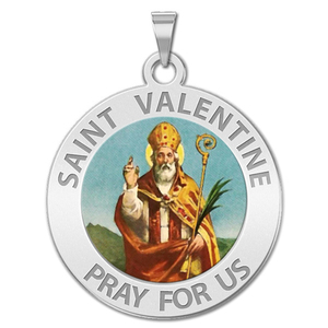 Saint Valentine Religious Medal   EXCLUSIVE 