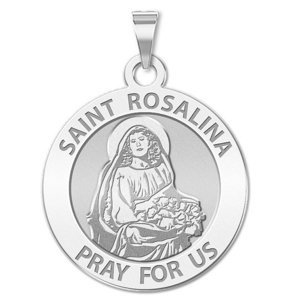 Saint Rosalina of Villeneuve Religious Medal  EXCLUSIVE 