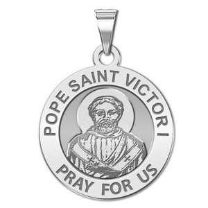 Pope Saint Victor I Religious Medal  EXCLUSIVE 