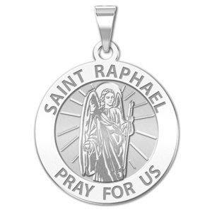 Saint Raphael Religious Medal  EXCLUSIVE 