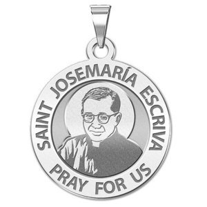 Saint JoseMaria Escriva Religious Medal  EXCLUSIVE 