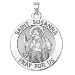 Saint Susanna Religious Medal  EXCLUSIVE 