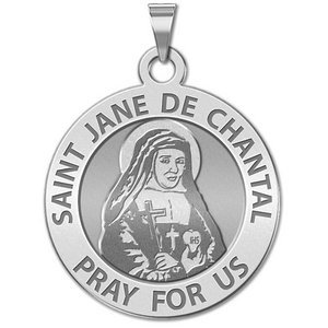 Saint Jane De Chantal Religious Medal    EXCLUSIVE 