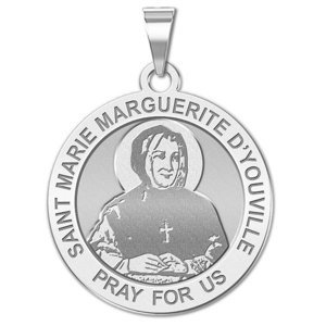 Saint Marie Marguerite D Youville Religious Medal  EXCLUSIVE 