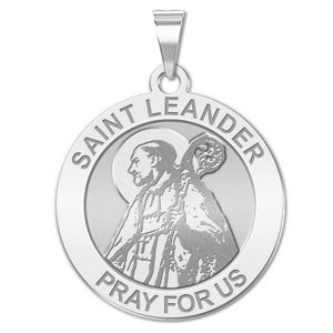 Saint Leander Religious Medal  EXCLUSIVE 