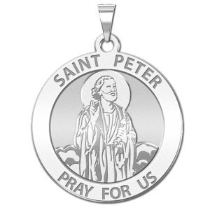 Saint Peter Religious Medal  EXCLUSIVE 