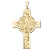 Holy Trinity Cross Religious Medal   EXCLUSIVE 