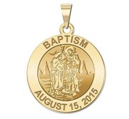 Personalized Baptism Religious Medal  EXCLUSIVE 