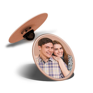 Photo Engraved Lapel Pin