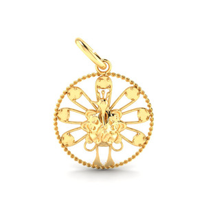 Peacock Charm w  Stones