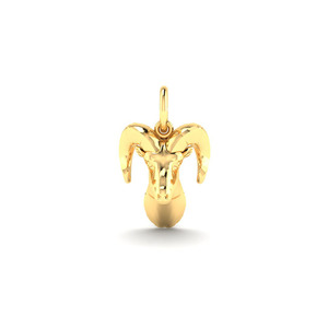 Big Horn Sheep Head Charm
