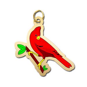 Bird   Cardinal Charm