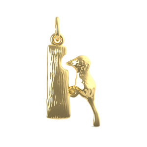 Woodpecker Charm
