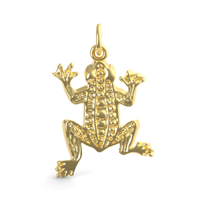 Leopard Frog Charm