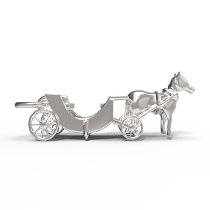 Horse Drawn Carriage Charm