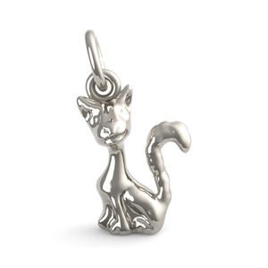 Long Tailed Cat Charm