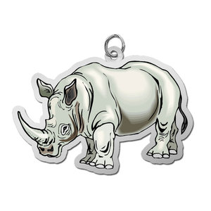 Rhino Charm