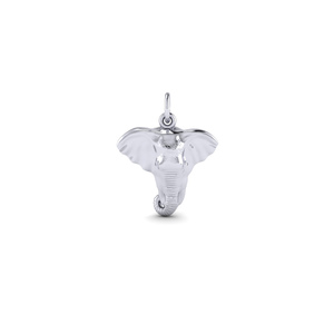 Elephant Head Charm