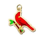 Bird   Cardinal Charm