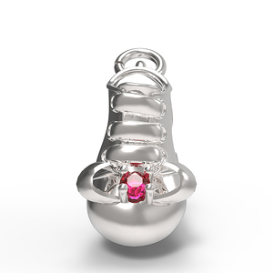 October Baby Bootie Charm