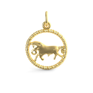 Taurus Bull Charm