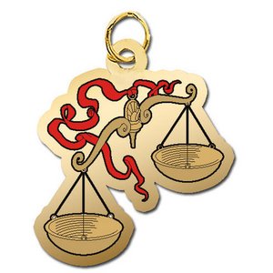 Libra Charm