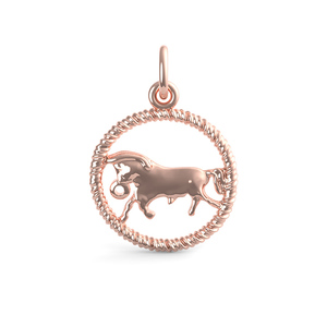 Taurus Bull Charm