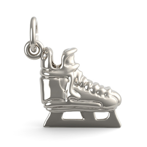 Hockey Skate Charm
