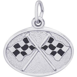 FLAGS CROSSED ENGRAVABLE