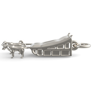 Dog Sled Charm