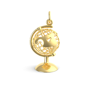 Base Globe Charm 8334 