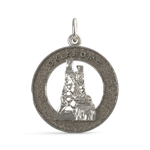 Oklahoma Oil Field Ring Charm 3795 