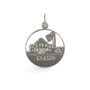 The Alamo Disc Charm