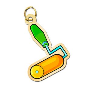 Paint Roller Charm