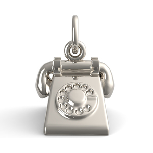 Rotary Phone Charm