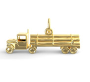 Timber Truck Charm