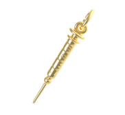 Hypodermic Needle Accent Charm
