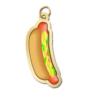 Hotdog Charm