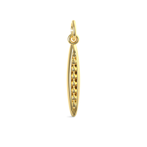Pea Pod Charm