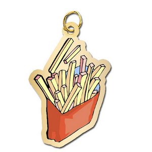 French Fries Charm